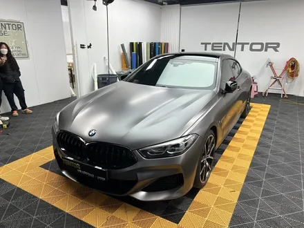 용인랩핑 bmw840i전체랩핑 사틴다크그레이 고급스러운 색상으로 탈바꿈! / 동탄