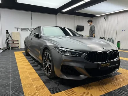 용인랩핑 bmw840i전체랩핑 사틴다크그레이 고급스러운 색상으로 탈바꿈! / 동탄