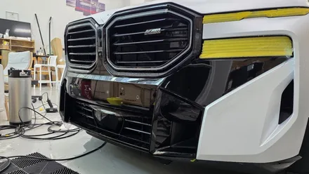 컬러ppf로 BMW XM 사틴화이트 시공기 [동탄PPF] / 동탄
