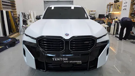 컬러ppf로 BMW XM 사틴화이트 시공기 [동탄PPF] / 동탄