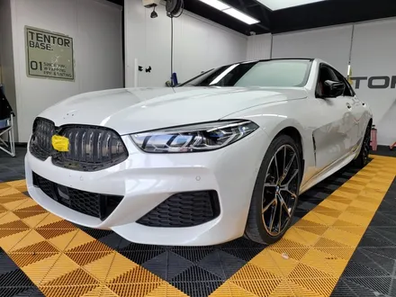 용인랩핑 bmw840i전체랩핑 사틴다크그레이 고급스러운 색상으로 탈바꿈! / 동탄