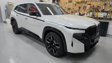 컬러ppf로 BMW XM 사틴화이트 시공기 [동탄PPF] / 동탄