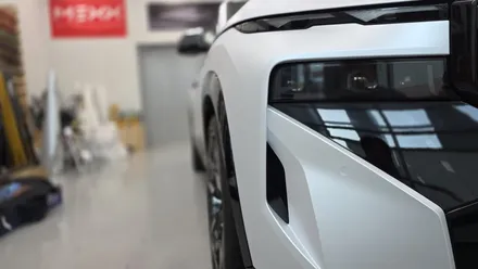컬러ppf로 BMW XM 사틴화이트 시공기 [동탄PPF] / 동탄