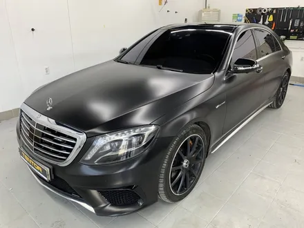 수원자동차랩핑 전문 텐토르 벤츠 S 63AMG 시공 소개 / 동탄