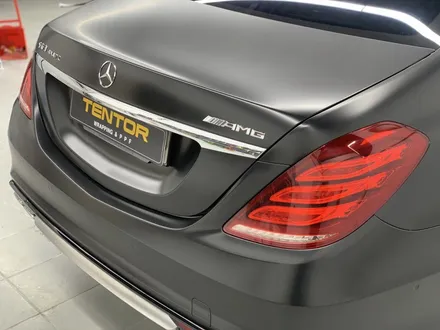수원자동차랩핑 전문 텐토르 벤츠 S 63AMG 시공 소개 / 동탄