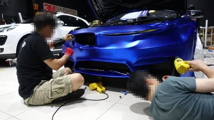[용인전체랩핑] 크롬이 제일 어울리는 차 \'BMW M3\' / 동탄