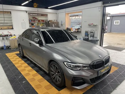 [수원랩핑] BMW 3시리즈 랩핑제거 후 풀랩핑 재시공  용인텐토르본점 / 동탄
