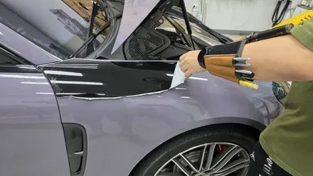 동탄ppf 포르쉐 파나메라 랩핑대신 기스 걱정없는 컬러PPF 하세요 / 동탄