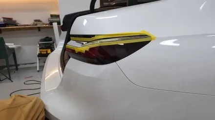 수원랩핑 BMW750e 크롬죽이기 / 동탄