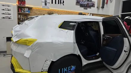컬러ppf로 BMW XM 사틴화이트 시공기 [동탄PPF] / 동탄