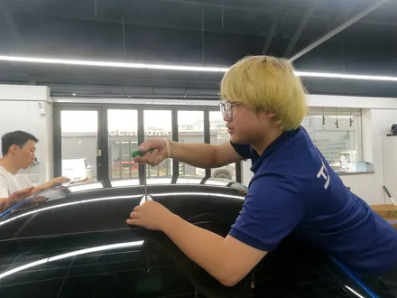 용인루프스킨 BMW M2 카본랩핑 화려한 색상과 어울리게 / 동탄