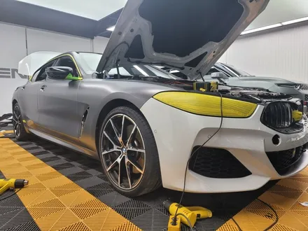 용인랩핑 bmw840i전체랩핑 사틴다크그레이 고급스러운 색상으로 탈바꿈! / 동탄
