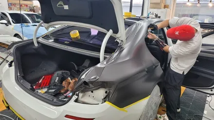 [수원랩핑] BMW F10 보험처리로 용인본점에서 전체랩핑!! / 동탄