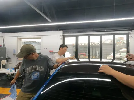 용인루프스킨 BMW M2 카본랩핑 화려한 색상과 어울리게 / 동탄