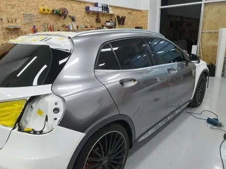 동탄랩핑 GLA45amg 고광택 전체랩핑 / 동탄