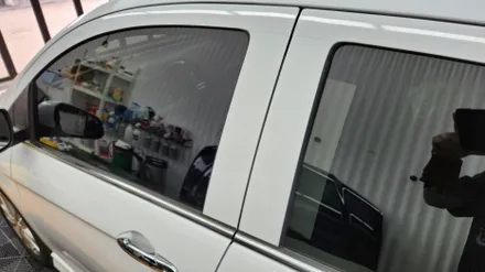 광교랩핑 스파크부분랩핑 고광택 슈퍼하이그로시 화이트차량에 매우 효과적인 포인트 / 동탄