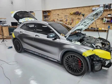 동탄랩핑 GLA45amg 고광택 전체랩핑 / 동탄