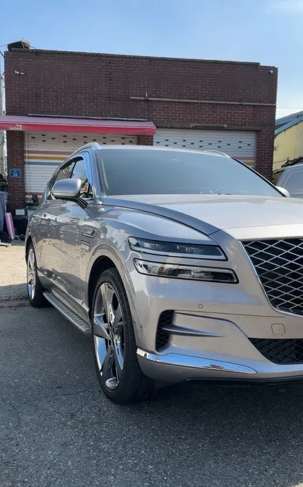 현대 제네시스 GV80 3.5T 가솔린 AWD 순정휠 22인치 반광 스퍼터링휠 휠교체 광주 스파터링휠 휠복원 휠수리 휠도색전문점 휠상처수리 휠복원잘하는곳 휠전문점 / 광주 북구 유동