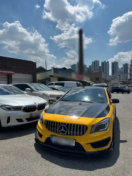 벤츠 CLA클래스 C117 CLA45 AMG 4MATIC 18인치 AMGst 카피휠 휠파손으로 인한 순정휠교체 광주 휠복원 휠수리 수입차휠전문점 벤츠휠전문점 / 광주 북구 유동