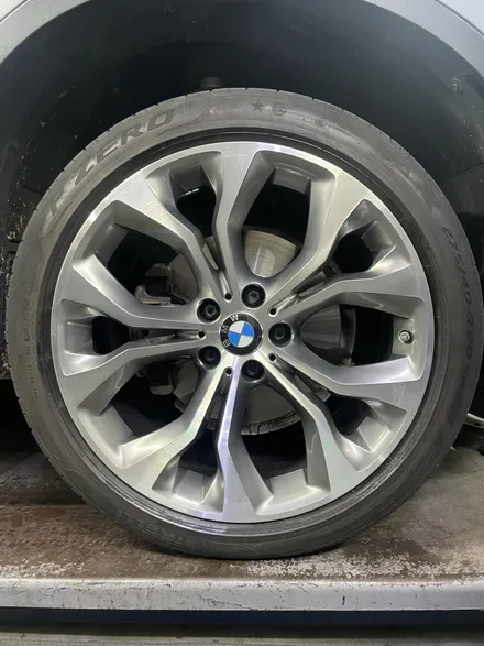 BMW X6 F16 20인치 순정휠 휠스크래치복원 휠상처수리 휠도색작업 / 광주 북구 유동