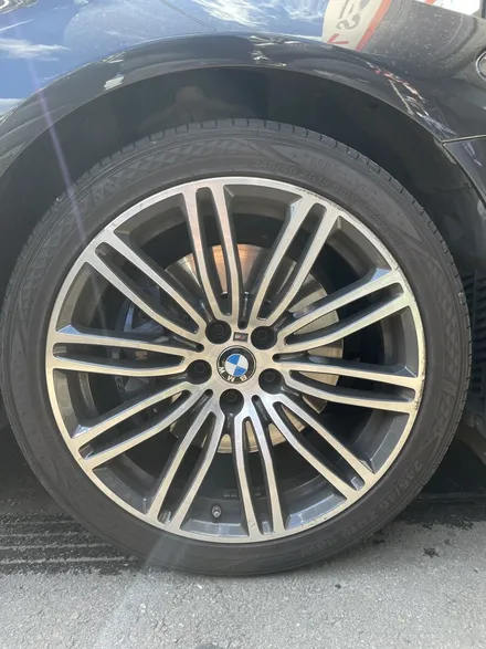 BMW 5시리즈 G바디 19인치 순정휠 다이아몬드 컷팅휠 휠상처복원 / 광주 북구 유동