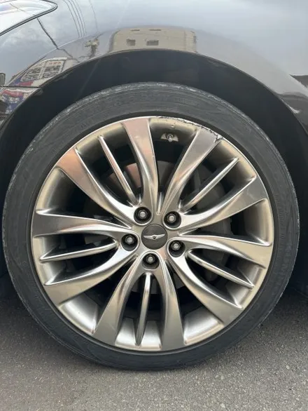 현대 제네시스 G80 3.3 GDI AWD 순정휠 19인치 반광 스퍼터링휠 광주 스파터링휠 크롬휠 휠복원 휠수리 순정휠복원 휠도색 광주휠전문점 전남휠전문점 / 광주 북구 유동