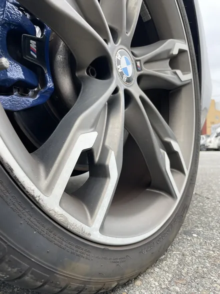 BMW 5시리즈 20인치 순정휠 다이아몬드컷팅 복원 순정휠 복원작업 / 광주휠수리 전문업체 광주휠복원 전문점 / 광주 북구 유동