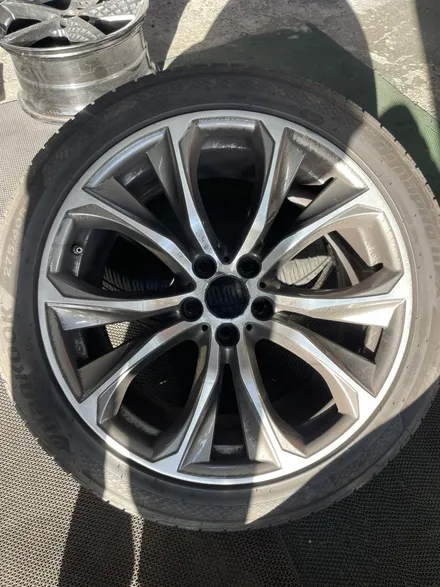 BMW X6 F16 20인치 블랙유광 도색복원 블랙휠 / 광주 북구 유동