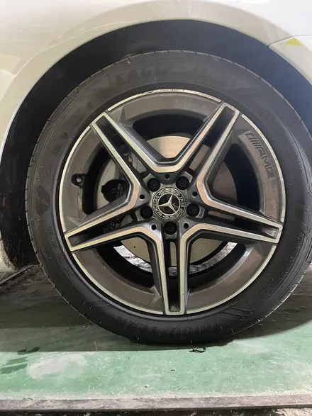 벤츠 E250 AMG LINE 순정휠 19인치 다이아몬드컷팅복원 광주휠복원 광주휠수리 전문점 휠복원잘하는곳추천 / 광주 북구 유동