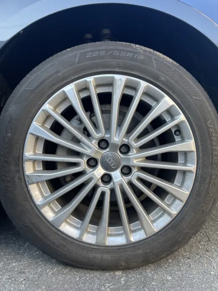 아우디 A6 (C8) 40TDI 프리미엄 순정휠 18인치 휠도색복원 광주휠복원 광주휠수리 광주수입차휠도색추천 / 광주 북구 유동