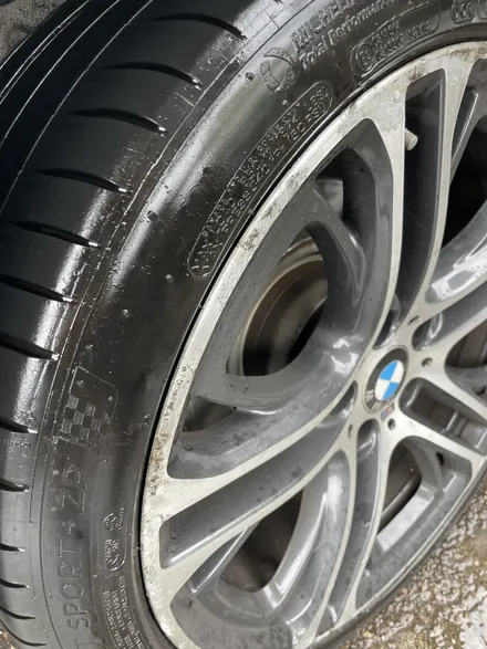 광주 BMW X4 F바디 F26 20인치 순정휠 블랙유광 색상변경 및 복원작업 / 광주 북구 유동