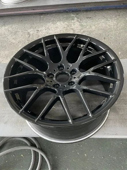 BMW M3 순정휠 19인치 블랙유광 도색복원 휠수리복원비용 / 광주 북구 유동