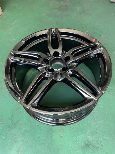 벤츠 E클래스 18인치 순정휠 AMG 19인치 크롬스파터링휠로 인치업 금호 솔루스 TA51 245/40 R19 / 광주 북구 유동