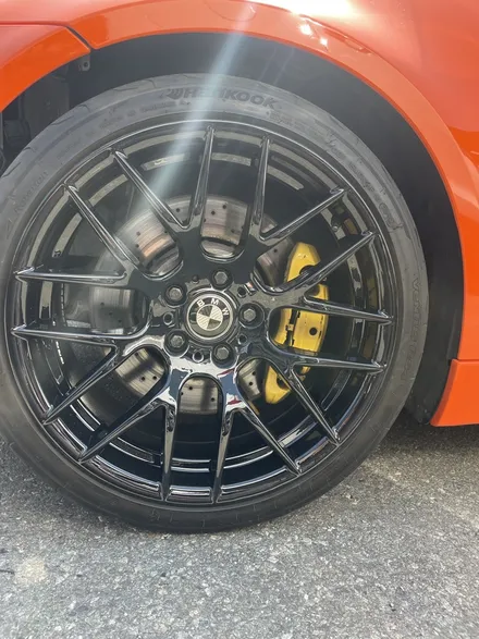 BMW M3 순정휠 19인치 블랙유광 도색복원 휠수리복원비용 / 광주 북구 유동