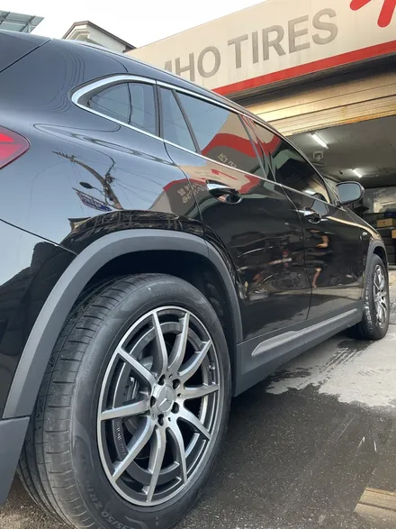 벤츠 GLA 45AMG 19인치 순정휠 다이아몬드 컷팅휠 복원 상처휠수리 / 광주 북구 유동