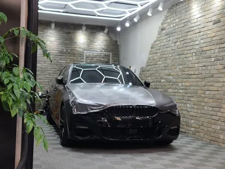 안산랩핑 BMW M340i 사틴다크그레이 드레스업