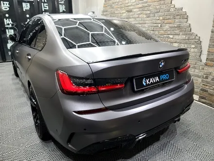 안산랩핑 BMW M340i 사틴다크그레이 드레스업