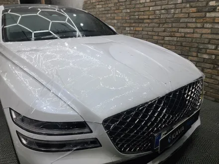 광명PPF 제네시스 G80 전체 PPF 시공으로 스톤칩 <돌빵> 스크래치 걱정끝