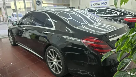화성크롬죽이기 전문, 벤츠 S클래스 S63 AMG 전체 블랙화 시공기