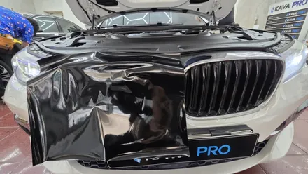 수원랩핑 BMW7 시리즈 수원크롬죽이기