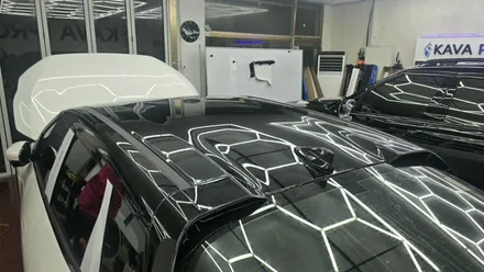 안산PPF EV4 루프스킨 블랙 유광 컬러PPF로