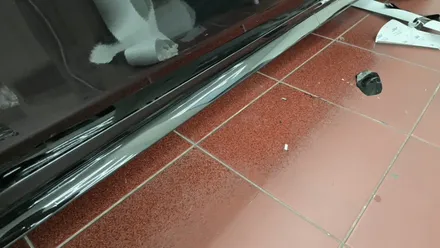 화성크롬죽이기 전문, 벤츠 S클래스 S63 AMG 전체 블랙화 시공기