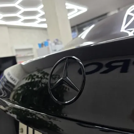 화성크롬죽이기 전문, 벤츠 S클래스 S63 AMG 전체 블랙화 시공기