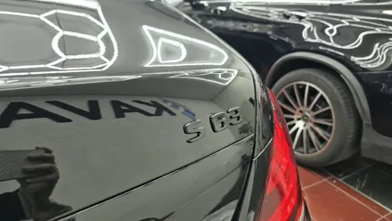 화성크롬죽이기 전문, 벤츠 S클래스 S63 AMG 전체 블랙화 시공기