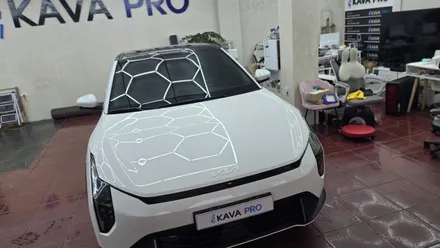 안산PPF EV4 루프스킨 블랙 유광 컬러PPF로