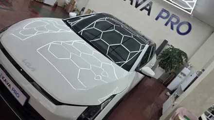 안산PPF EV4 루프스킨 블랙 유광 컬러PPF로