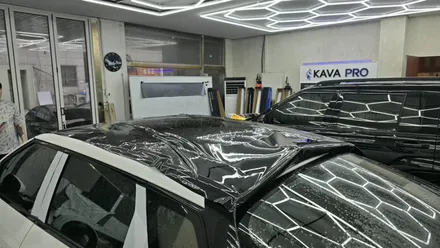 안산PPF EV4 루프스킨 블랙 유광 컬러PPF로