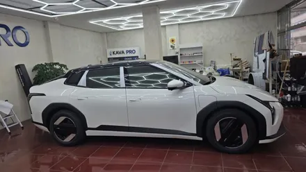안산PPF EV4 루프스킨 블랙 유광 컬러PPF로