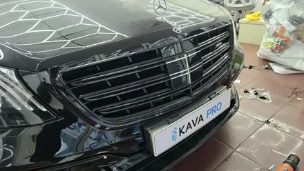 화성크롬죽이기 전문, 벤츠 S클래스 S63 AMG 전체 블랙화 시공기