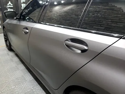 안산랩핑 BMW M340i 사틴다크그레이 드레스업